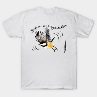 Black-capped chickadee T-Shirt